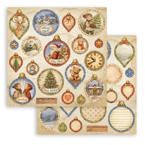 Stamperia Silent Night 12x12 Inch Paper Pack (SBBL192) - Postage as per Actual