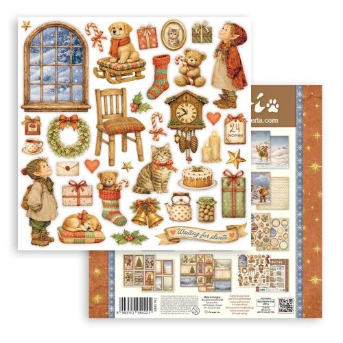 Stamperia Silent Night 12x12 Inch Paper Pack (SBBL192) - Postage as per Actual