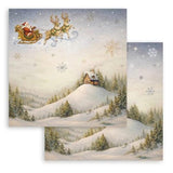 Stamperia Silent Night 8x8 Inch Paper Pack (SBBS148)