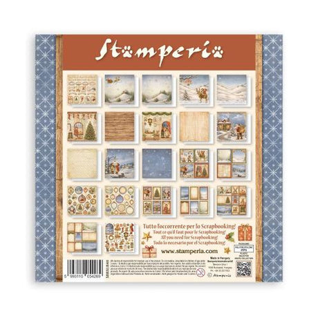 Stamperia Silent Night 12x12 Inch Paper Pack (Single Face) (SBBXLB40) - Postage as per Actual