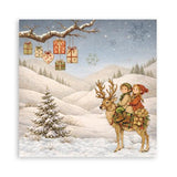 Stamperia Silent Night 12x12 Inch Paper Pack (Single Face) (SBBXLB40) - Postage as per Actual