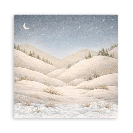 Stamperia Silent Night 12x12 Inch Paper Pack (Single Face) (SBBXLB40) - Postage as per Actual