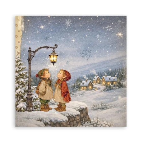 Stamperia Silent Night 12x12 Inch Paper Pack (Single Face) (SBBXLB40) - Postage as per Actual
