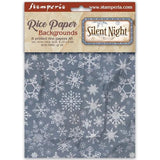 Stamperia Silent Night A6 Rice Paper Backgrounds Selection (8pcs) (DFSAK6058)