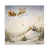 Stamperia Silent Night 8x8 Inch Paper Pack (Single Face) (SBBSXB28)