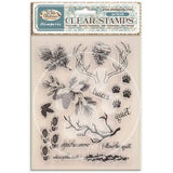 Stamperia White Christmas Clear Stamps by Cristina Radovan (WTK245)