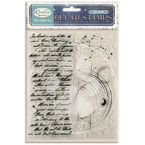 Stamperia Cosmos Clear Stamps by Cristina Radovan (WTK246)