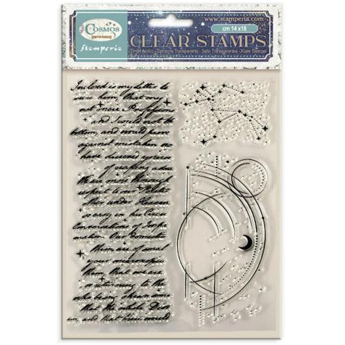 Stamperia Cosmos Clear Stamps by Cristina Radovan (WTK246)