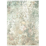 Stamperia White Christmas A6 Rice Paper Backgrounds Selection (8pcs) by Cristina Radovan (DFSAK6059)