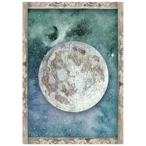 Stamperia Cosmos A6 Mini Rice Paper Selection (8pcs) by Cristina Radovan (DFSA6X11)
