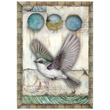 Stamperia Cosmos A6 Mini Rice Paper Selection (8pcs) by Cristina Radovan (DFSA6X11)