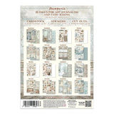 Stamperia White Christmas Junk Journal Stickers, Backgrounds, Cut-Outs by Cristina Radovan (SBJK28)