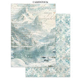 Stamperia White Christmas Junk Journal A5 Focus Points by Cristina Radovan (SBJKS07)