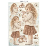 Stamperia White Christmas Junk Journal A5 Focus Points by Cristina Radovan (SBJKS07)