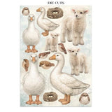 Stamperia White Christmas Junk Journal A5 Focus Points by Cristina Radovan (SBJKS07)