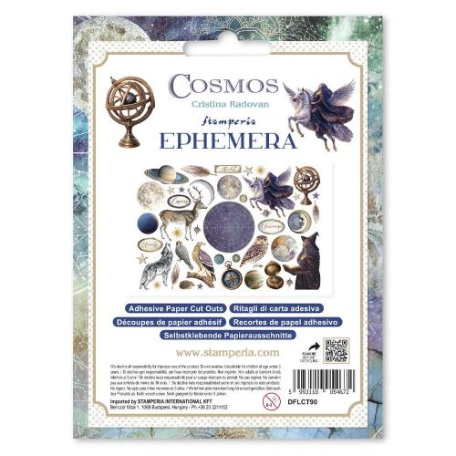 Stamperia Cosmos Ephemera by Cristina Radovan (DFLCT90)