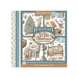 Stamperia White Christmas Rub-On 15,5x15x5cm Assortment (6pcs) by Cristina Radovan (DFLRBX21)
