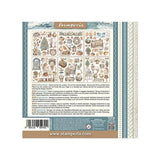 Stamperia White Christmas Rub-On 15,5x15x5cm Assortment (6pcs) by Cristina Radovan (DFLRBX21)