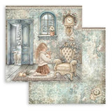 Stamperia White Christmas 12x12 Inch Paper Pack by Cristina Radovan (SBBL190) - Postage as per Actual