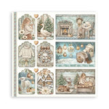 Stamperia White Christmas 12x12 Inch Paper Pack (Single Face) by Cristina Radovan (SBBXLB39) - Postage as per Actual