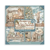 Stamperia White Christmas 8x8 Inch Paper Pack (Single Face) by Cristina Radovan (SBBSXB27)