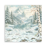 Stamperia White Christmas 8x8 Inch Paper Pack (Single Face) by Cristina Radovan (SBBSXB27)