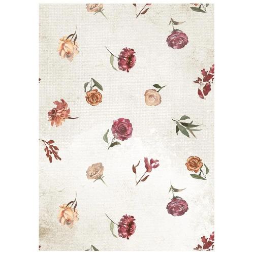 Stamperia Our Way A6 Rice Paper Backgrounds Selection (8pcs) (DFSAK6061)