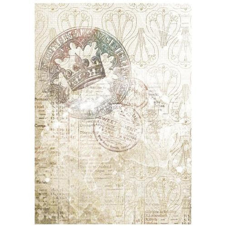 Stamperia Our Way A6 Rice Paper Backgrounds Selection (8pcs) (DFSAK6061)