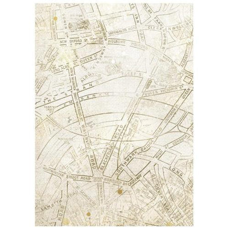 Stamperia Our Way A6 Rice Paper Backgrounds Selection (8pcs) (DFSAK6061)