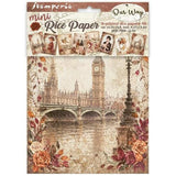 Stamperia Our Way A6 Mini Rice Paper Selection (8pcs) (DFSA6X12)
