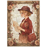 Stamperia Our Way A6 Mini Rice Paper Selection (8pcs) (DFSA6X12)