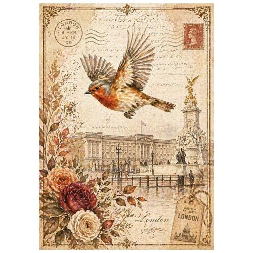Stamperia Our Way A6 Mini Rice Paper Selection (8pcs) (DFSA6X12)