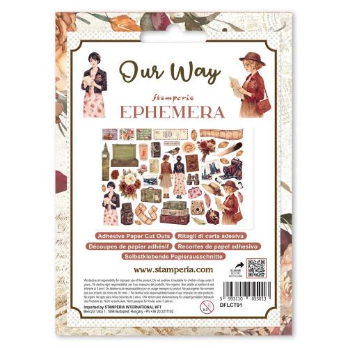 Stamperia Our Way Ephemera (DFLCT91)