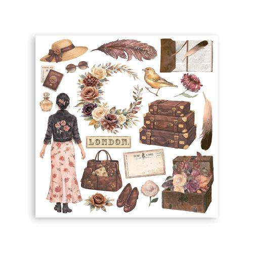 Stamperia Our Way Rub-On 15,5x15x5cm Assortment (6pcs) (DFLRBX23)