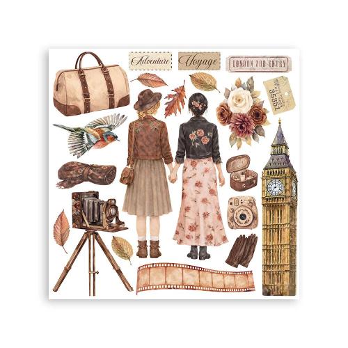 Stamperia Our Way Rub-On 15,5x15x5cm Assortment (6pcs) (DFLRBX23)