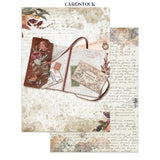 Stamperia Our Way Junk Journal Stickers, Backgrounds, Cut-Outs (SBJK30)