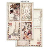 Stamperia Our Way Junk Journal Stickers, Backgrounds, Cut-Outs (SBJK30)