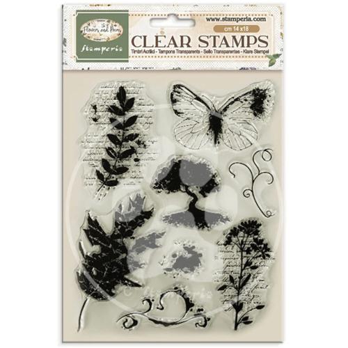Stamperia Flowers and Poems Clear Stamps (WTK247)