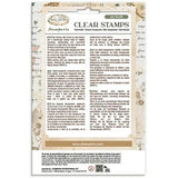 Stamperia Flowers and Poems Clear Stamps (WTK247)