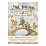 Stamperia Cozy Family Junk Journal Stickers, Backgrounds, Cut-Outs (SBJK32)