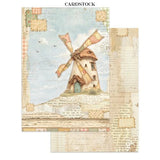 Stamperia Cozy Family Junk Journal Stickers, Backgrounds, Cut-Outs (SBJK32)