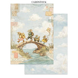 Stamperia Cozy Family Junk Journal Stickers, Backgrounds, Cut-Outs (SBJK32)