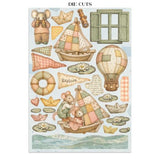 Stamperia Cozy Family Junk Journal Stickers, Backgrounds, Cut-Outs (SBJK32)