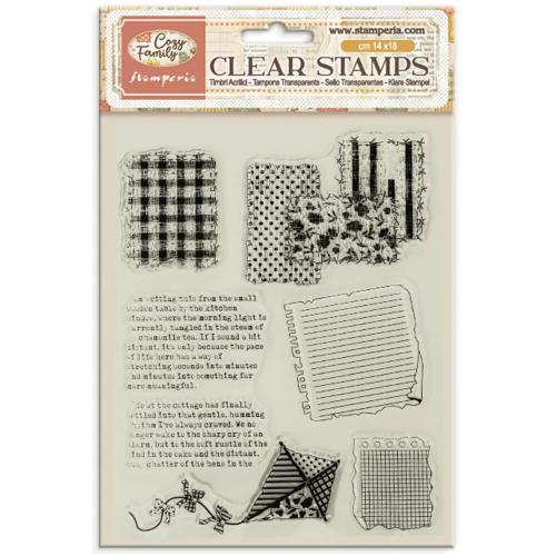Stamperia Cozy Family Clear Stamps (WTK248)