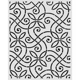 Stamperia Our Way Thick Stencils 20x25cm Artistic Pattern (KSTD224)