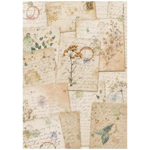 Stamperia Flowers and Poems A4 Rice Paper Selection (6pcs) (DFSA4XFP)