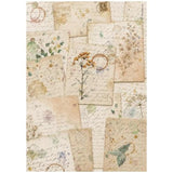 Stamperia Flowers and Poems A4 Rice Paper Selection (6pcs) (DFSA4XFP)