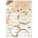 Stamperia Flowers and Poems A6 Rice Paper Backgrounds Selection (8pcs) (DFSAK6062)