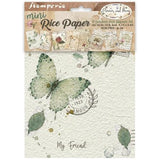 Stamperia Flowers and Poems A6 Mini Rice Paper Selection (8pcs) (DFSA6X13)