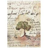 Stamperia Flowers and Poems A6 Mini Rice Paper Selection (8pcs) (DFSA6X13)